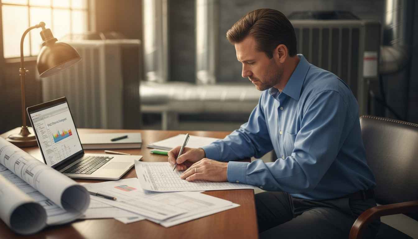 accounting for residential hvac companies