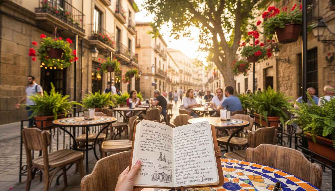 i visited interesting places on my trip in spanish