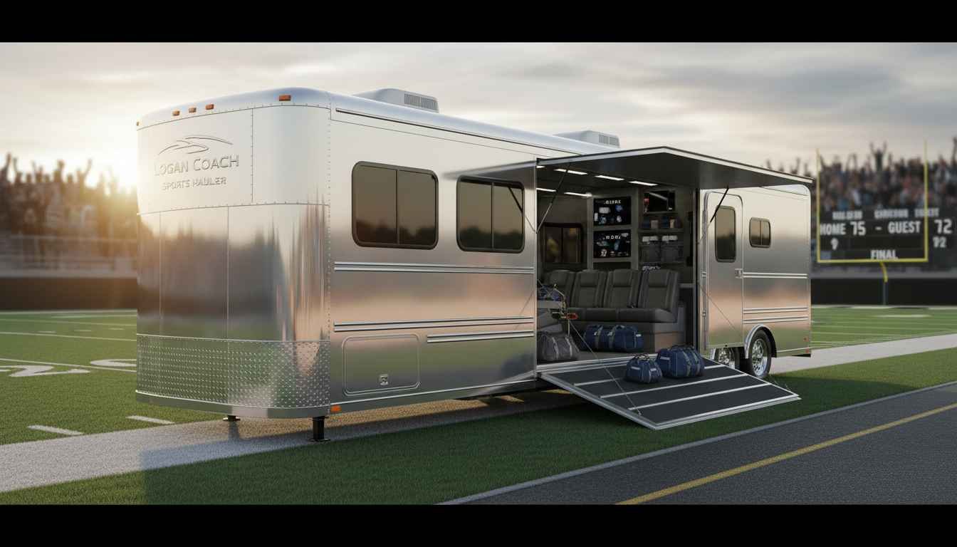 logan coach sports hauler