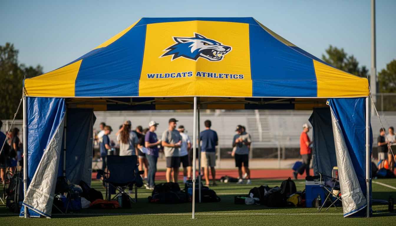 sports team tent canopy